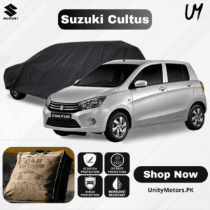 Car Top Cover for Suzuki Cultus (New AGS) | Waterproof Protection – Unity Motors