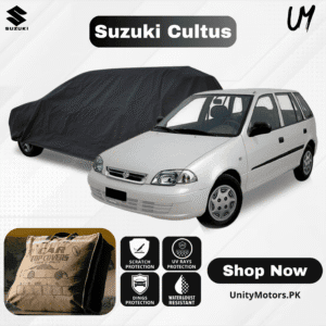 Car Top Cover for Suzuki Cultus (Old Model) | Waterproof Parachute – Unity Motors