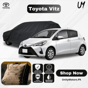 Car Top Cover for Toyota Vitz | Waterproof Parachute – Unity Motors