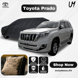 Car Top Cover for Toyota Prado | Waterproof & Dustproof SUV Cover – Unity Motors