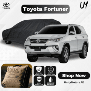 Car Top Cover for Toyota Fortuner | Waterproof SUV Cover – Unity Motors