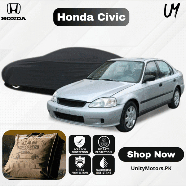 Car Top Cover for Honda Civic 6th Gen | Waterproof Parachute – Unity Motors