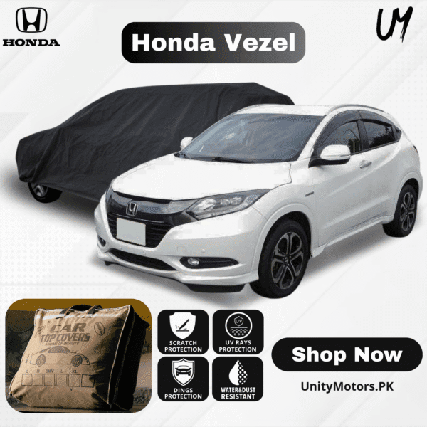 Car Top Cover for Honda Vezel | Waterproof Car Top Cover – Unity Motors
